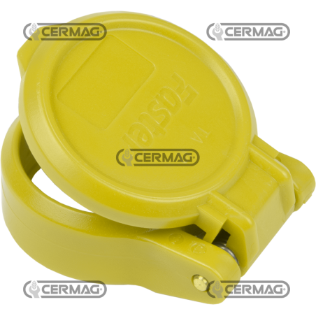 Tappo automatico per innesti rapidi PUSH-PULL da 1/2" Colore Giallo COMPATIBILE - 82078 | NewgardenAgri.com