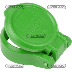 Tappo automatico per innesti rapidi PUSH-PULL da 1/2" Colore Verde COMPATIBILE - 82081 | NewgardenAgri.com