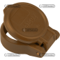 Automatic cap for 1/2" PUSH-PULL quick couplings Brown color COMPATIBLE - 82082