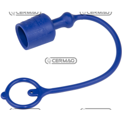 FEMALE dust cap for quick couplings Size 1/4" Color Blue COMPATIBLE - 81222 | NewgardenAgri.com