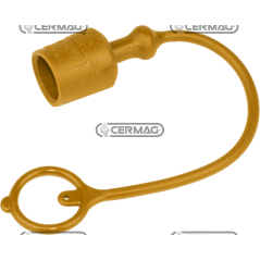 Guardapolvo HEMBRA para acoplamientos rápidos Tamaño 1/2" Color Naranja COMPATIBLE - 82087 | NewgardenAgri.com