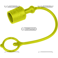 WEIBLICHE Staubkappe für Schnellkupplungen Größe 1/2" Farbe Gelb KOMPATIBEL - 82088 | NewgardenAgri.com