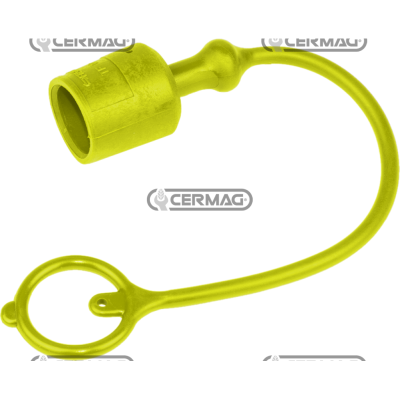 FEMALE dust cap for quick couplings Size 1/2" Color Yellow COMPATIBLE - 82088