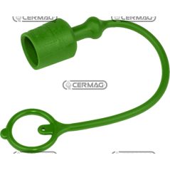 Bouchon anti-poussière FEMELLE pour raccords rapides Taille 1/2" Couleur Vert COMPATIBLE - 82090 | NewgardenAgri.com