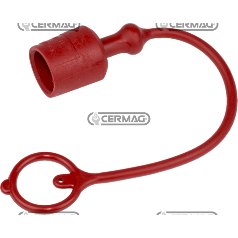 Bouchon anti-poussière FEMELLE pour raccords rapides Taille 1/2" Couleur Rouge COMPATIBLE - 82092