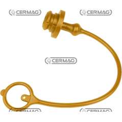 MALE dust cap for quick couplings Size 1/2" Color Orange COMPATIBLE - 82083 | NewgardenAgri.com