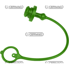 Tappo parapolvere MASCHIO per innesti rapidi Misura 1/2" Colore Verde COMPATIBILE - 82086 | NewgardenAgri.com