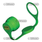 Bouchon vert pour raccords FHV Taille 3/4" COMPATIBLE - 84304