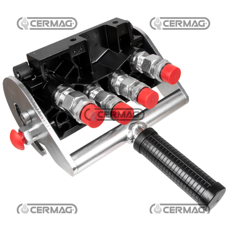 4-Wege-Multifaster für Frontlader vom Typ SIGMA 4 - FESTTEIL Gewinde 22x1,5 mm KOMPATIBEL - 84252