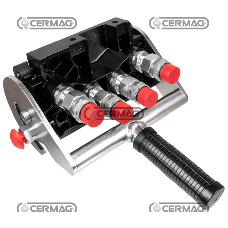 Multifaster de 4 vías para cargador frontal tipo SIGMA 4 - PIEZA FIJA Rosca 22x1,5 mm COMPATIBLE - 84252 | NewgardenAgri.com