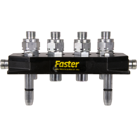 Multifaster de 4 vías para cargador frontal tipo SIGMA 4 - PARTE MÓVIL Rosca 3/8" Gas COMPATIBLE - 83081 | NewgardenAgri.com