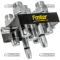 5-Wege-Multifaster für FENDT - MOVING PART Anschluss 4 x 3/8" + 1 x 1/2" Gas KOMPATIBEL - 83915