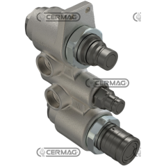 3-Wege-Multifaster-Block mit Gewindekupplungen KOMPATIBEL – 83985 | NewgardenAgri.com
