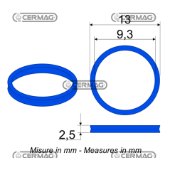 Junta acoplamiento macho para placa multifaster Tamaño 1/4" Gas COMPATIBLE - 83650 | NewgardenAgri.com