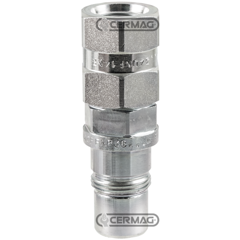 Innesto MASCHIO per multifaster - PARTE MOBILE Filetto Femmina - 9/16" - 18 UNF COMPATIBILE - 83655