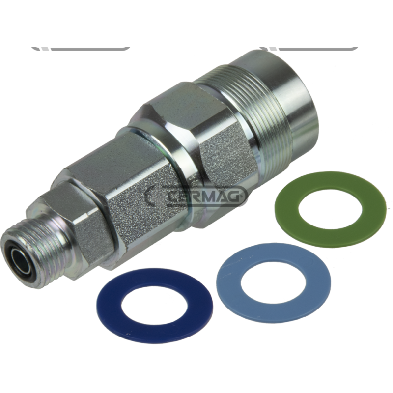 FEMALE coupling kit for multifaster - FIXED PART Thread 3/8" Gas COMPATIBLE - 84103