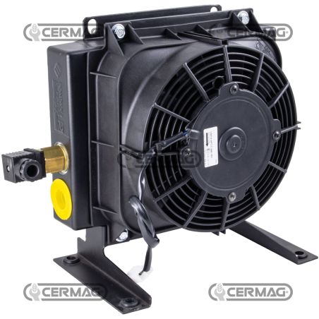 Échangeur de chaleur en aluminium Débit d'huile 20 ÷ 80 l/min Tension 24 V COMPATIBLE - 83642 | NewgardenAgri.com