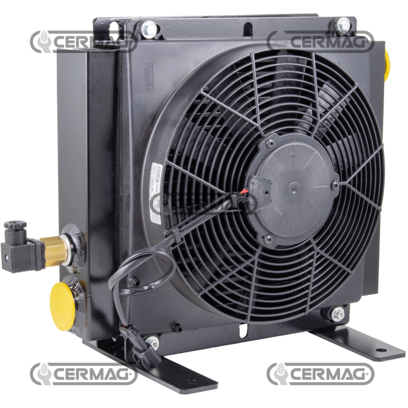 Intercambiador de calor de aluminio Caudal de aceite 30 ÷ 140 l/min Voltaje 12 V COMPATIBLE - 82976