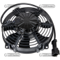 Ventola 24V per scambiatore 83292 COMPATIBILE - 84176