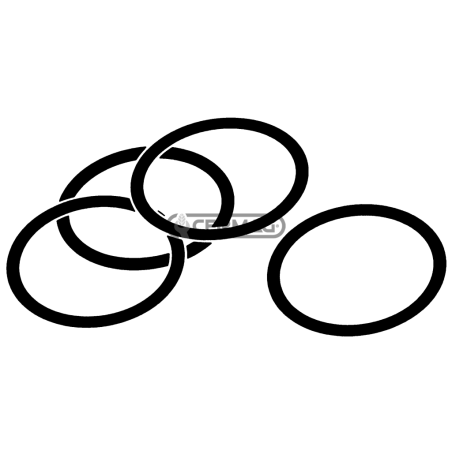 Bagues d'étanchéité Joint torique Section 3,53 mm Diamètre intérieur 37,70 mm COMPATIBLE - 81808 | NewgardenAgri.com