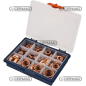 Assortment of copper washers with display COMPATIBLE - 80665