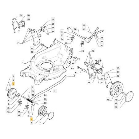 Frizione meccanismo trattore serie TN 75 90 4 cilindri FIAT NEW HOLLAND 15796 | NewgardenAgri.com
