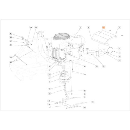 TAPA DE ESCAPE ORIGINAL EMAK SGS532085412173R | NewgardenAgri.com