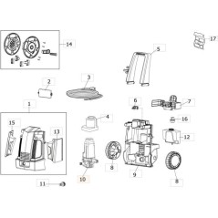 POMPE À MOTEUR EMAK D'ORIGINE CH73040221 | NewgardenAgri.com