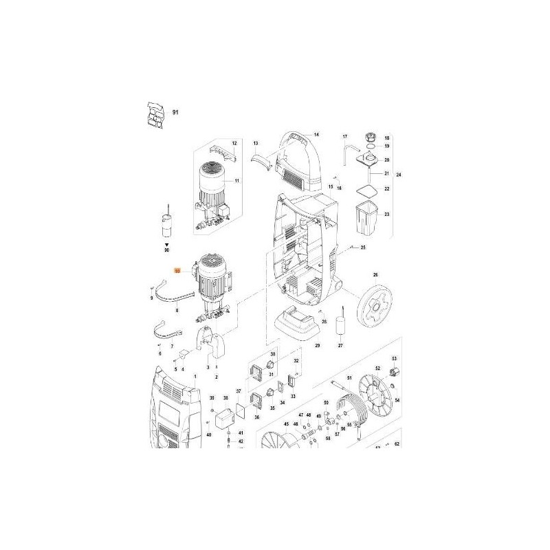 MOTOPOMPA ORIGINALE EMAK CH73040433