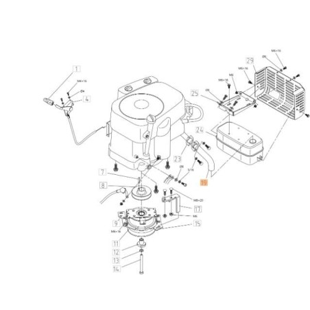 POT D'ÉCHAPPEMENT D'ORIGINE EMAK TS000155R | NewgardenAgri.com