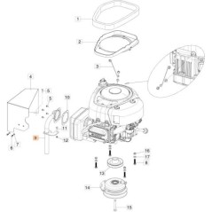 POT D'ÉCHAPPEMENT D'ORIGINE EMAK 68130208R | NewgardenAgri.com