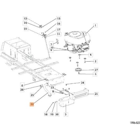 POT D'ÉCHAPPEMENT D'ORIGINE EMAK SGS532927402123 | NewgardenAgri.com