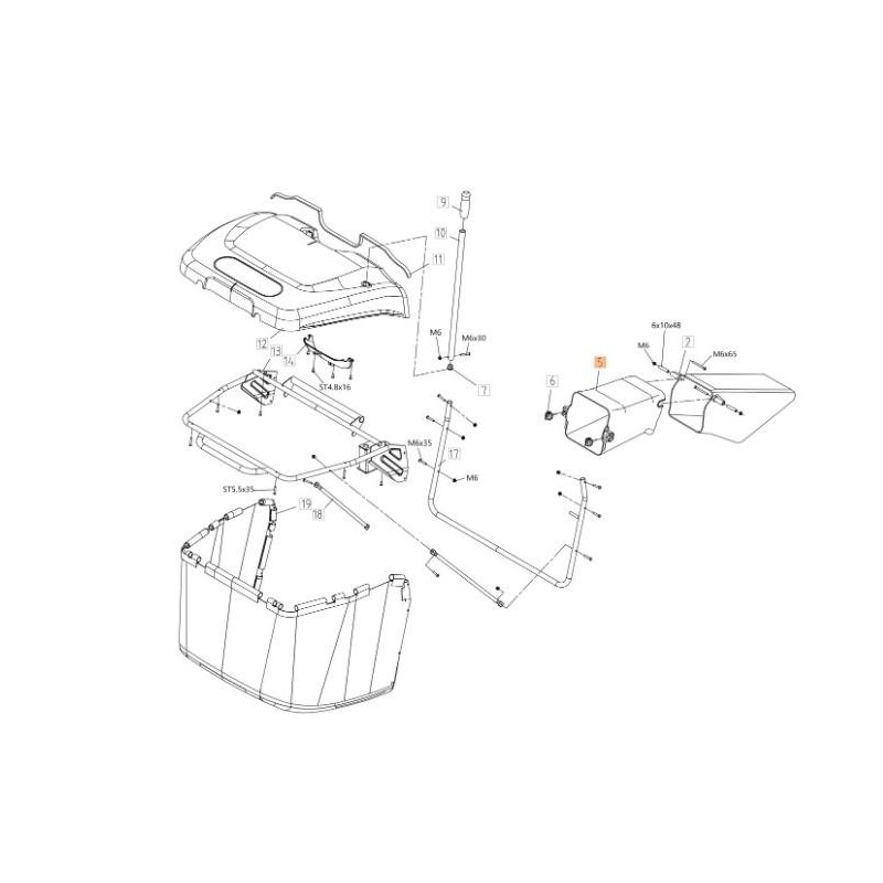TUBO SCARICO ORIGINALE EMAK TS000053R