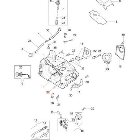 ORIGINAL EMAK CABLE GLAND 005000347AR | NewgardenAgri.com
