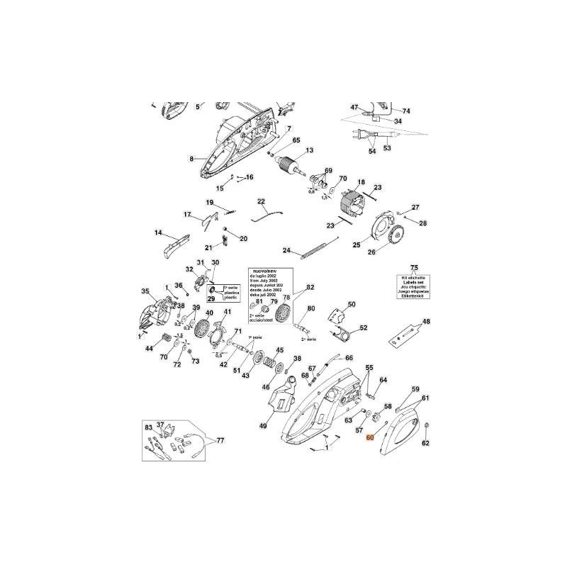 BAGUE EMAK ORIGINALE 3026013R