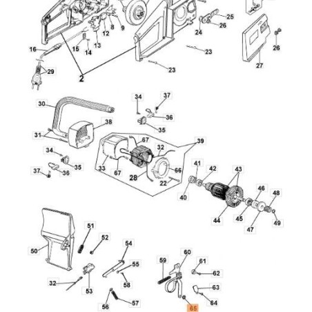 ORIGINAL EMAK STOP RING 3045033R | NewgardenAgri.com