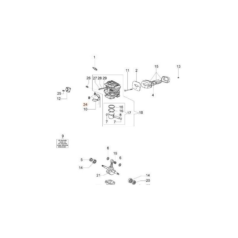 PINCE EMAK ORIGINALE 3059017