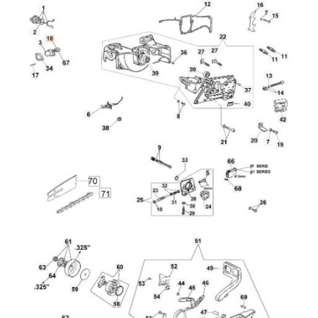 ORIGINAL EMAK ROHR 3073007R | NewgardenAgri.com