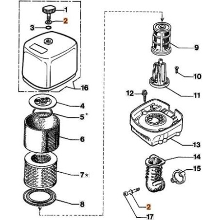 ORIGINAL EMAK WASHER 3833073R | NewgardenAgri.com