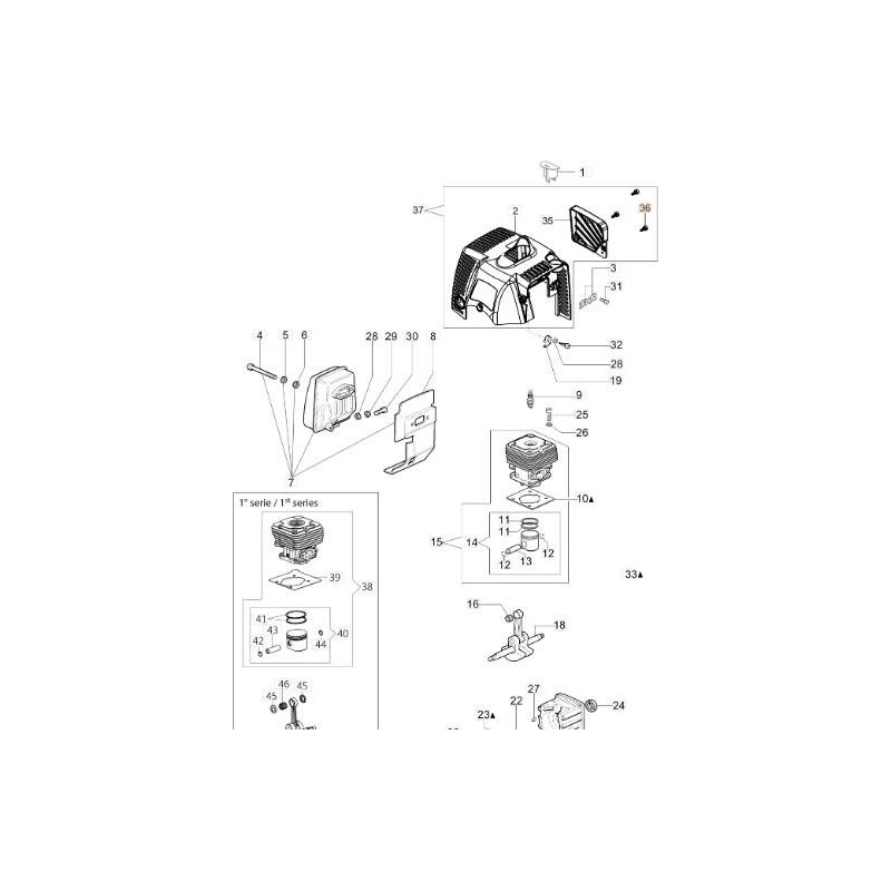 VITE ORIGINALE EMAK 3893009R