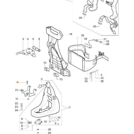 ORIGINAL EMAK SCREW 3910024R | NewgardenAgri.com