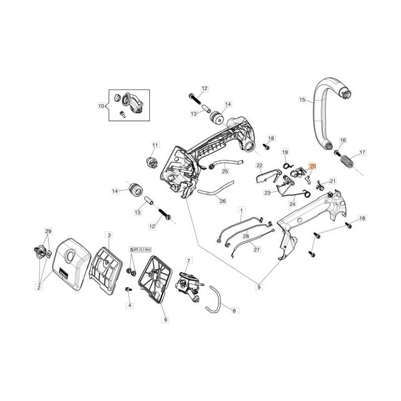 ORIGINAL LEVER EMAK 50270171R