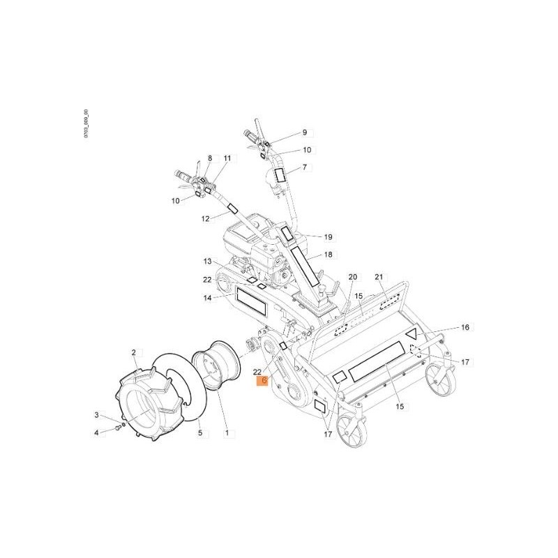 PLAQUE EMAK ORIGINALE 68240061