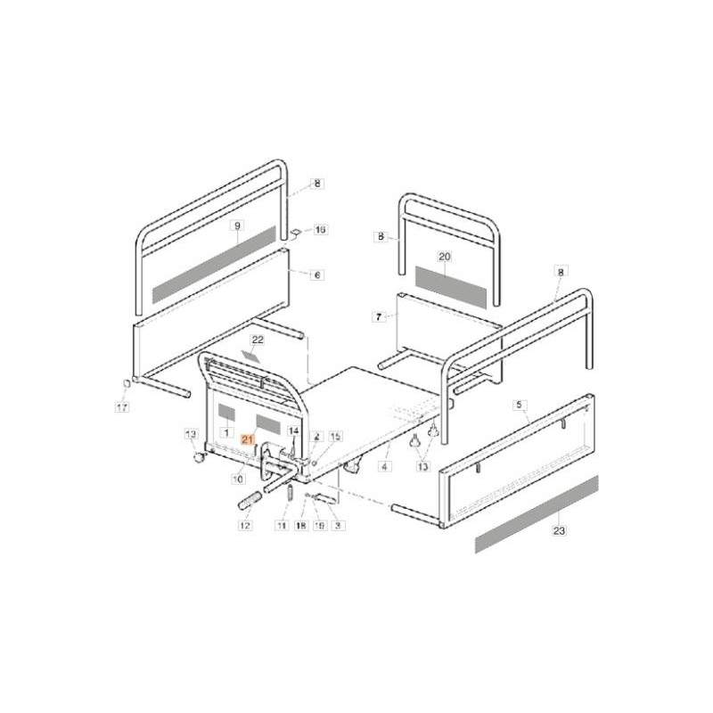 ORIGINAL EMAK PLATE 68710118