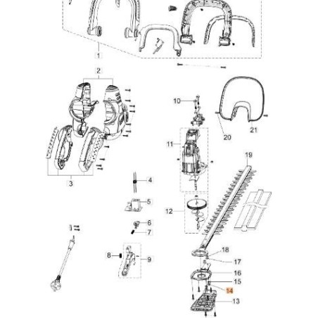 ÉCROU EMAK ORIGINAL K43220031 | NewgardenAgri.com