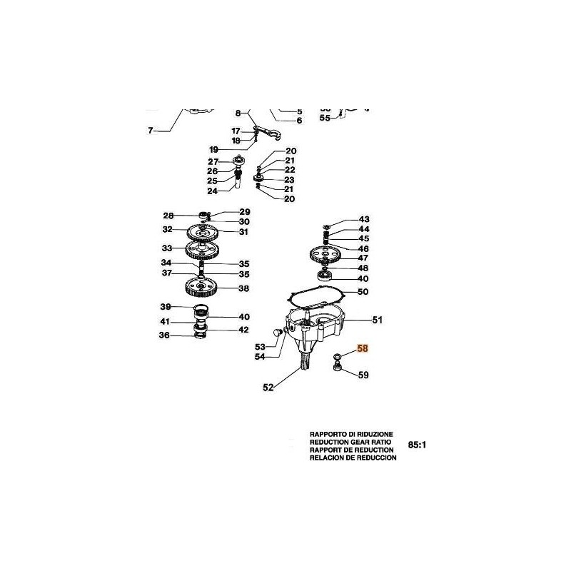 ORIGINAL EMAK-UNTERLEGSCHEIBE 028200040R