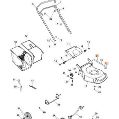 ORIGINAL EMAK STOP RING 3045035R | NewgardenAgri.com