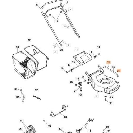 ORIGINAL EMAK ANSCHLAGRING 3045035R | NewgardenAgri.com