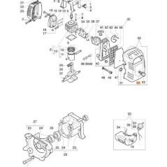 ROND. CAOUTCHOUC D.7X14X2 SH 70 ORIGINAL EMAK 3078007 | NewgardenAgri.com