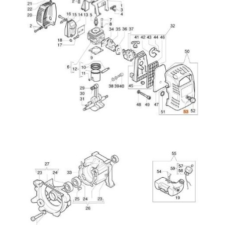 ROND. CAOUTCHOUC D.7X14X2 SH 70 ORIGINAL EMAK 3078007 | NewgardenAgri.com
